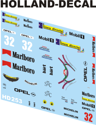 F3 Opel Dallara Marlboro 1/43 (HD253)