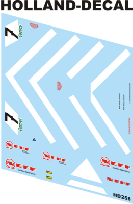 Abarth 1000 TCR 1/43 (HD258)