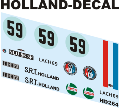 Mini Cooper S SRT Holland 1/43 (HD264)