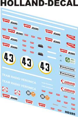 Alfa Romeo GTA Team Radio Veronica 1/43 (HD285)