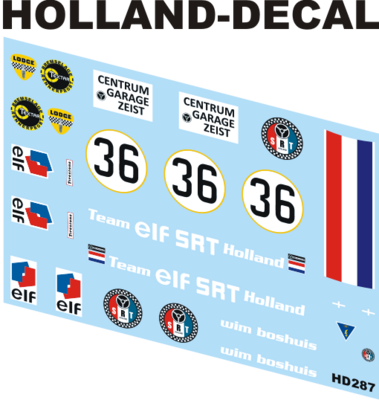 Alfa Romeo SRT  Holland 1/43 (HD287)