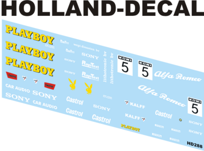 Alfa Romeo 75 1/43 (HD288)