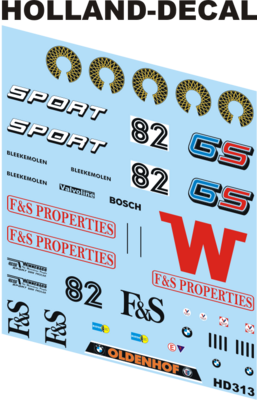 BMW M1 Zandvoort 1980 1/43 (HD313)