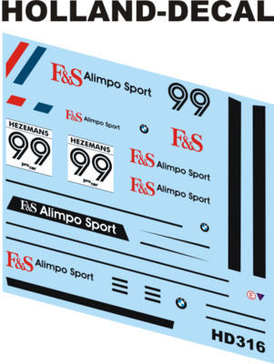 BMW M1 Procar 1979 1/43 (HD316)