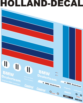 BMW E30 M3 BMW Dealerteam 1/43 (HD324)
