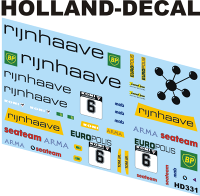 BMW 320i Proformance Racing (Rijnhaave) 1/43 (HD331)