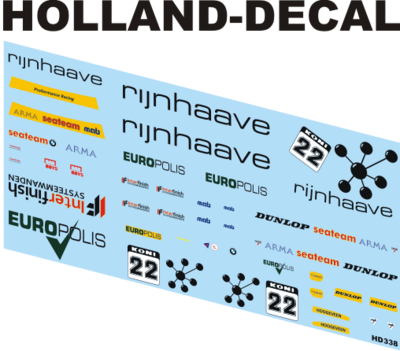 BMW 320i Rijnhaave 1/43 (HD338)