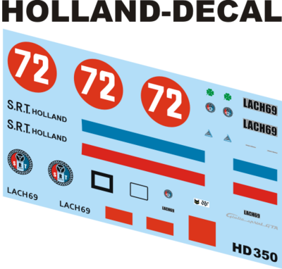 Alfa 1600 GTA SRT 1/43 (HD350)