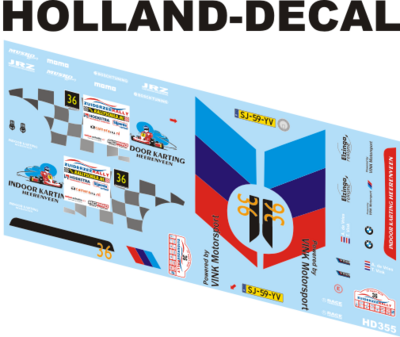 BMW M3 Vink Motorsport 1/24 (HD355)