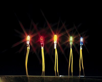 Mini Draadlampje Rood