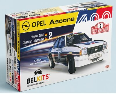 Opel Ascona 400 Rally Monte Carlo 1982 (Belkits 020)