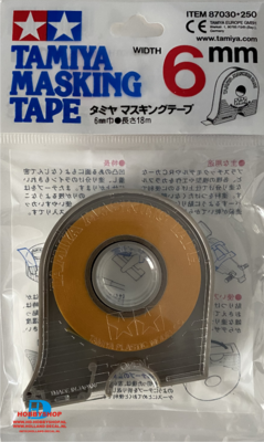 Tamiya masking tape 6mm inclusief dipenser