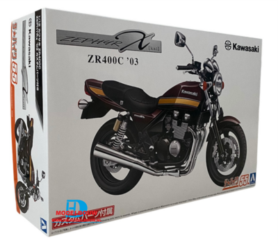 Kawasaki Zephyr X ZR400C 2003 (Aoshima 06532)