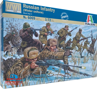 Russian Infantry (Winter uniform) World War II Italeri