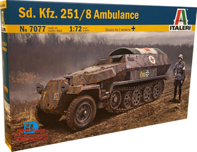 Sd. Kfz. 251 - 8 Ambulance (Italeri 7077)