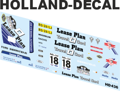 Ford Sierra RS Cosworth Rally van Looi 1987 Marel / Lieuwma 1/43 (HD436)