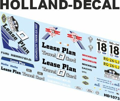 Ford Sierra RS Cosworth Rally van Looi 1987 Marel / Lieuwma 1/18 (HD1073)