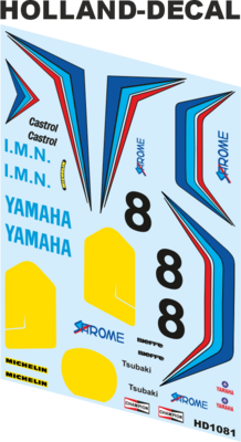 Yamaha YZR 500 I.M.N. Jack Middelburg 1/12 (HD1081)