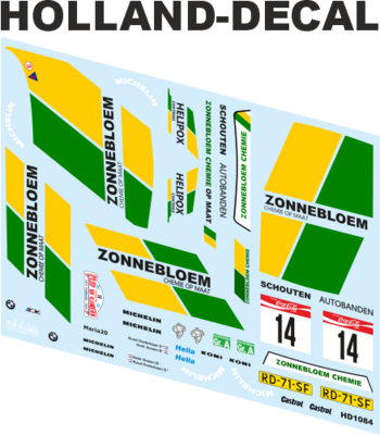 BMW M3 Henk Vossen / Ruud Oosterbaan 1/18 (HD1084)