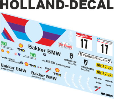 BMW M3 Omloop van Vlaanderen van Heek / Findhammer 1/18 (HD1085)