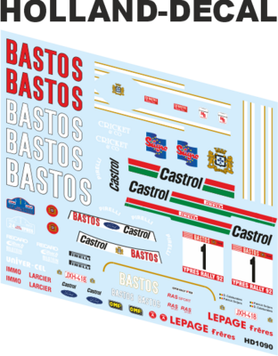 Ford Sierra 24h van Ieper Snijers / Colebunders 1/18 (HD1090)