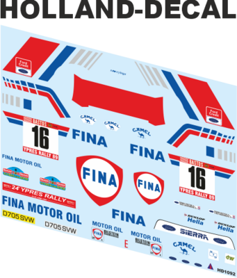 Ford Sierra FINA Doctor / Badenberg 1/18 (HD1092)