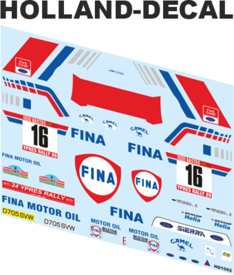 Ford Sierra FINA Doctor / Badenberg 1/43 (HD445)