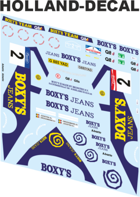 Ford Sierra Boxy's Jeans 1992 Droogmans / Joosten 1/18 (HD1099)