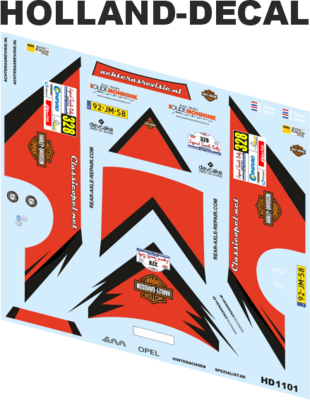 Opel Manta 400 Twente Legend Rally 2017 1/18 (HD1101)