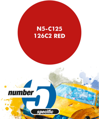 NUMBER 5 (N5-C125) 126C2 Red - 30ML