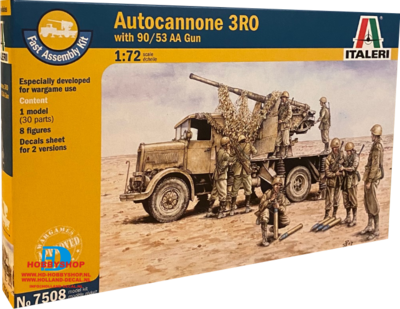 Autocannone 3RO (with 90/53 AA Gun) (Italeri 7508)