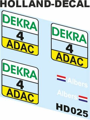 Mercedes DTM Taxi Albers 1/18 (HD025)