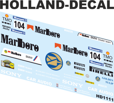 BMW M3 Zuid-Limburg Rally 2025 Buursma / Hakkesteeg 1/18 (HD1111)