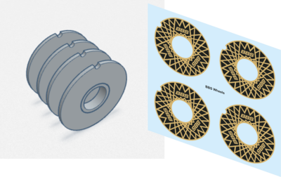 Ferrari F40 Wheeldisc BBR 1/18