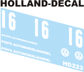 Porsche 908/2 Hezemans-Lennep 1/43 (HD223)