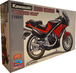 Kawasaki KR250 (KR250A) Black-Red Color '84