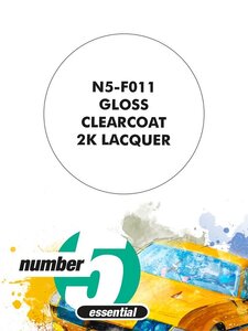 NUMBER 5 (N5-F011) GLOSS CLEARCPAT 2K LACQUER 30ML