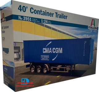 40' Container Trailer (Italeri 3951)