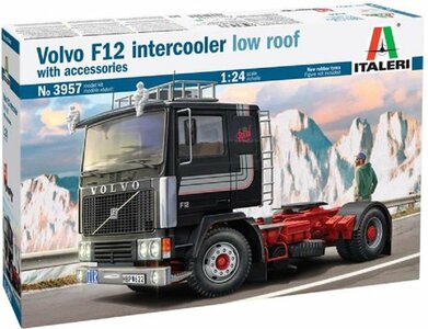 Volvo F12 intercooler Low Roof (Italeri 3957)