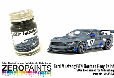 Zero Paints ZP-1664 Ford Mustang GT4 German Grey 30ml