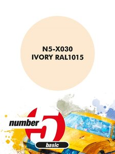  NUMBER 5 (N5-X030) Ivory RAL1015 - 30ML