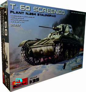 T-60 Screened w/Interior Kit (MiniArt 35237)