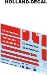 RA099 Verstappen 1/43 (HD156)