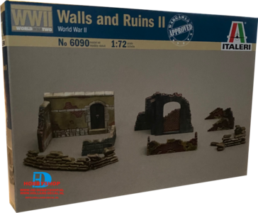 Walls and Ruins II World War II Italeri