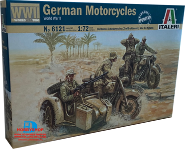 German Motorcycles World War II (Italeri)
