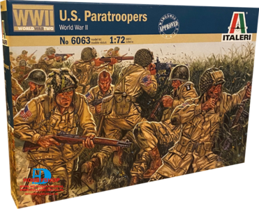 U.S. Paratroopers World War II Italeri