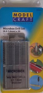 Mini boortjes 0.3 - 1.6mm.