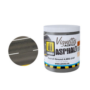 Asphalt ground