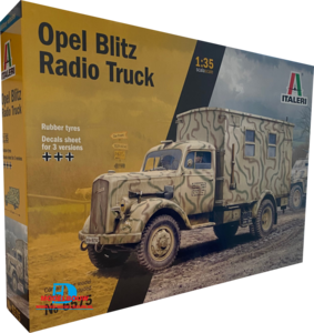Opel Blitz Radio Truck (Italeri 6575)
