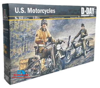 U.S. Motorcycles D-Day (Italeri 322)